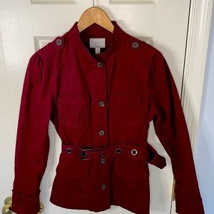 Converse One Star Burgundy Coat